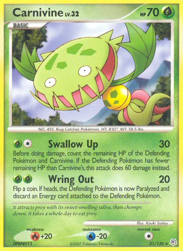 Image of the card Carnivine