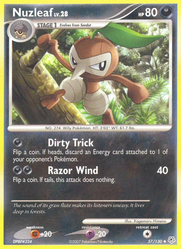 Image of the card Nuzleaf