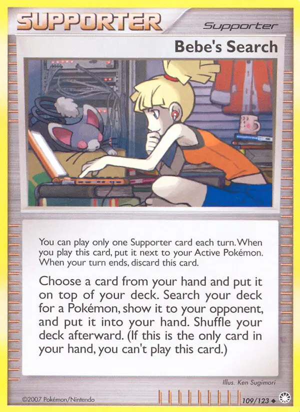 Image of the card Bebe's Search