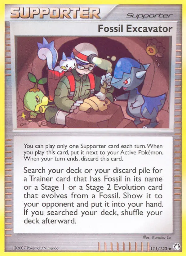 Image of the card Fossil Excavator
