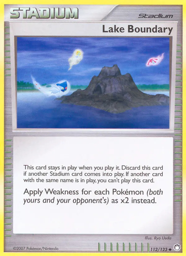 Image of the card Lake Boundary