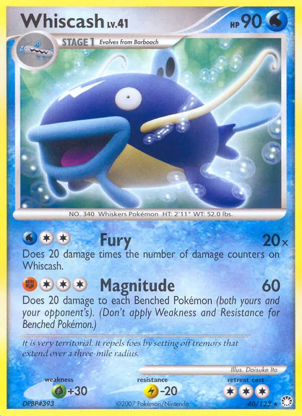 Image of the card Whiscash