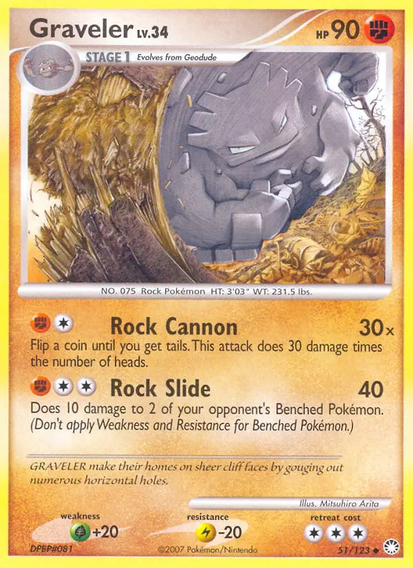 Image of the card Graveler