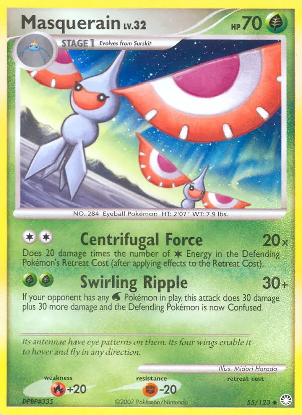 Image of the card Masquerain