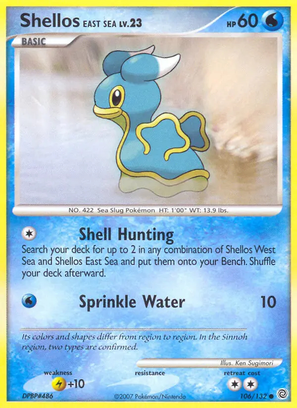 Image of the card Shellos East Sea