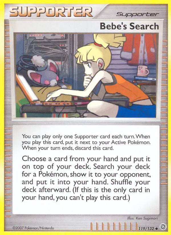 Image of the card Bebe's Search