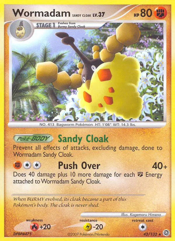 Image of the card Wormadam Sandy Cloak