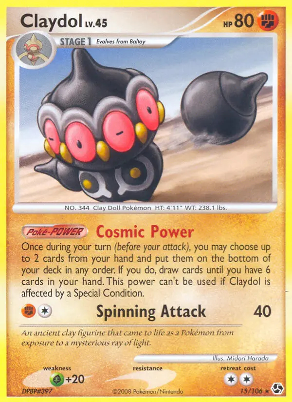 Image of the card Claydol