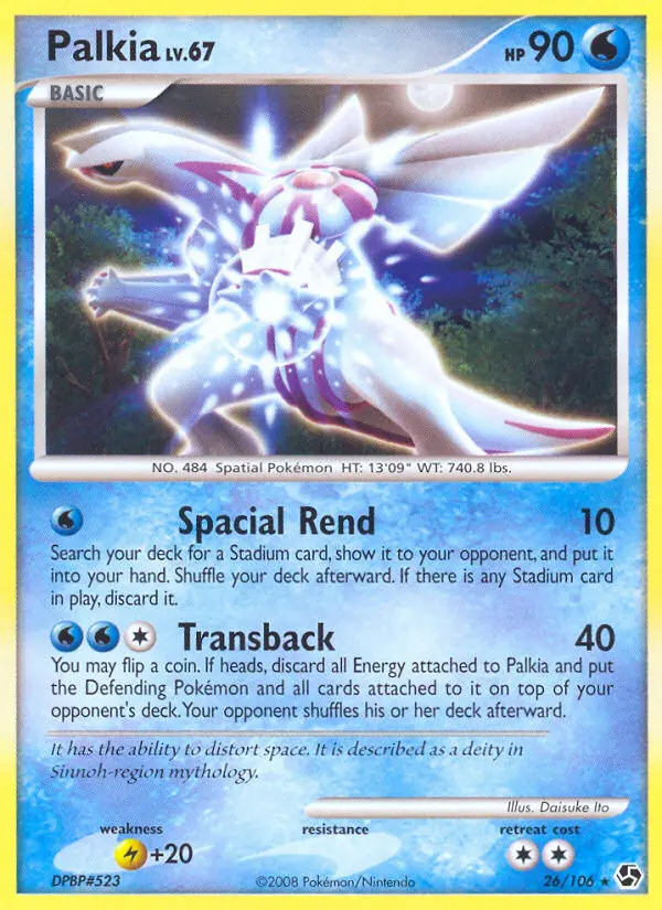 Image of the card Palkia