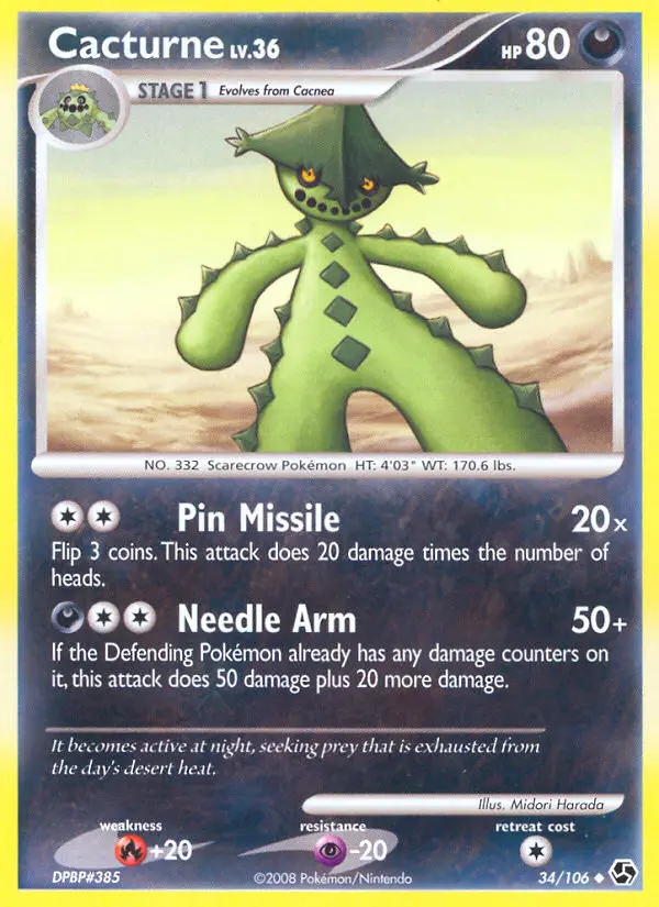 Image of the card Cacturne
