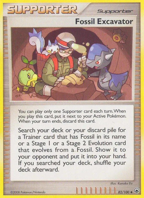 Image of the card Fossil Excavator