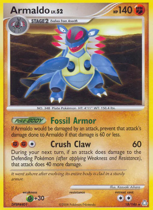 Image of the card Armaldo