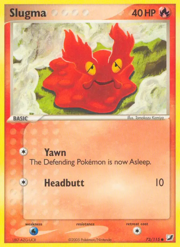 Image of the card Slugma