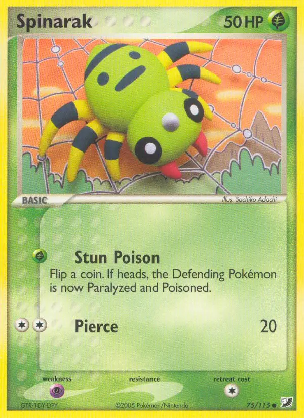 Image of the card Spinarak