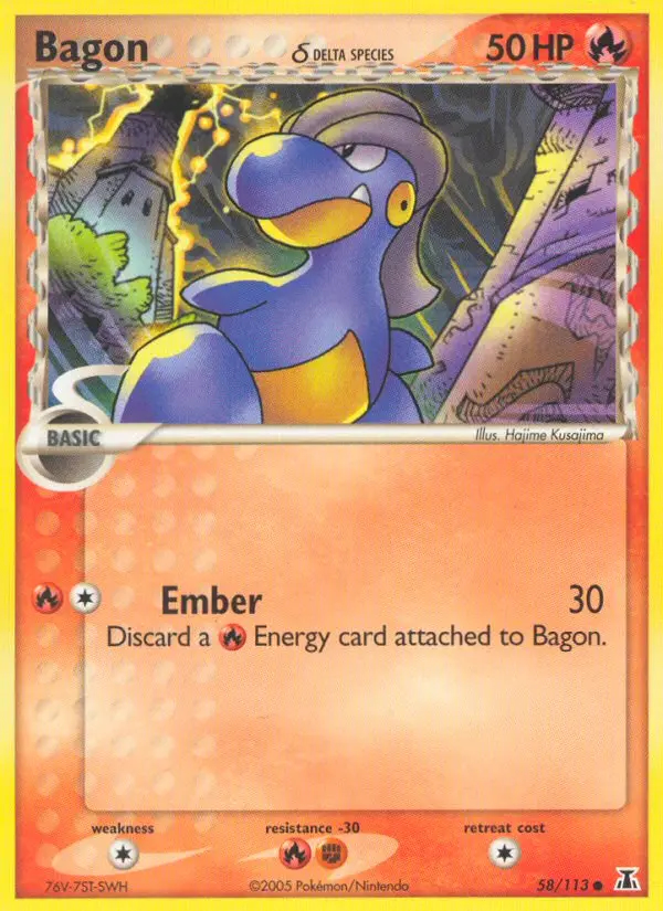 Image of the card Bagon δ