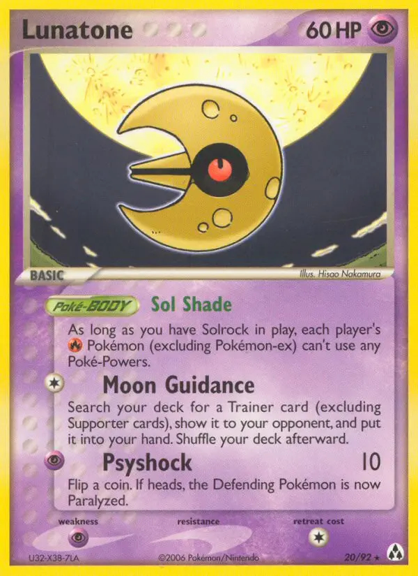 Image of the card Lunatone