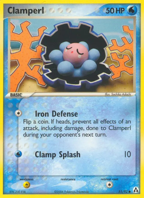Image of the card Clamperl
