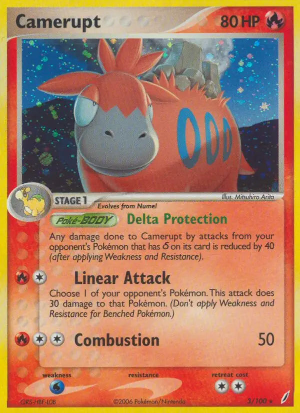 Image of the card Camerupt