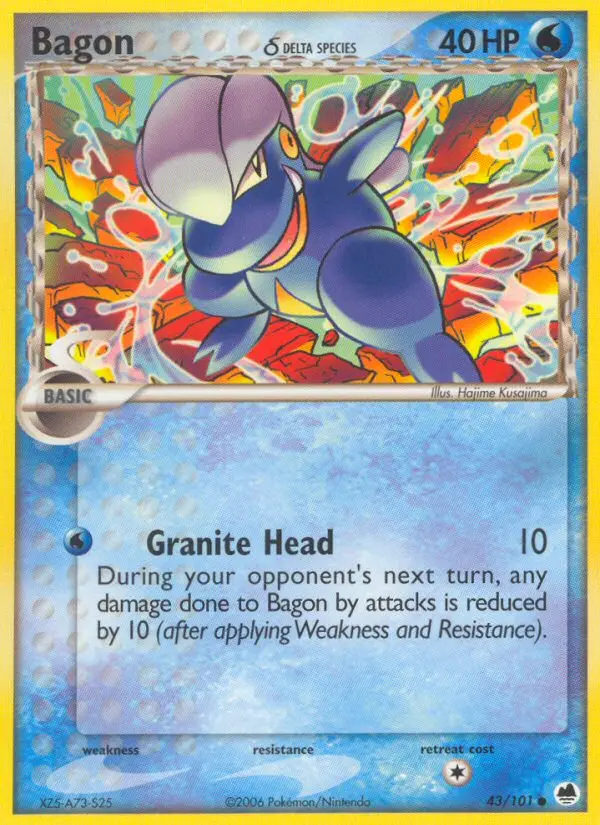 Image of the card Bagon δ