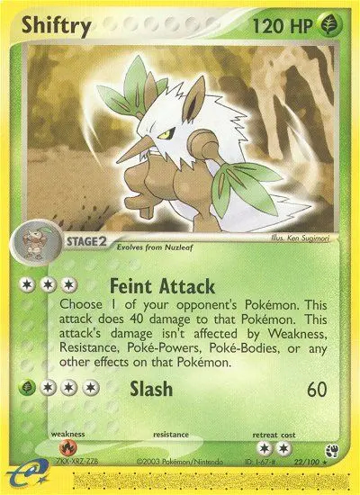 Image of the card Shiftry