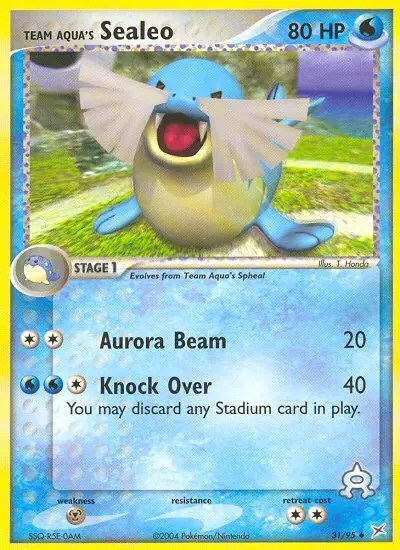 Image of the card Team Aqua's Sealeo