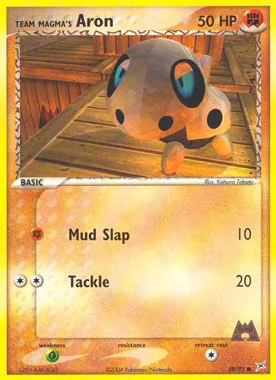 Image of the card Team Magma's Aron