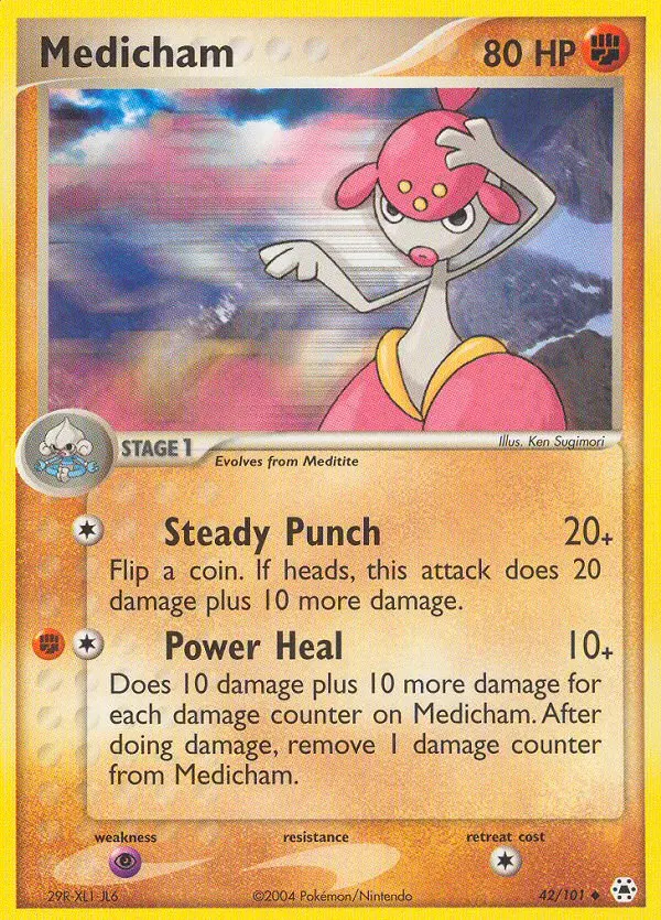 Image of the card Medicham