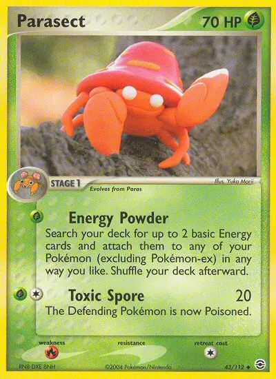 Image of the card Parasect