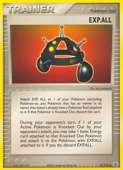 Image of the card EXP. ALL