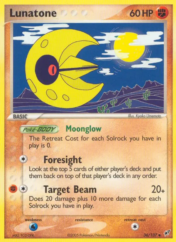 Image of the card Lunatone