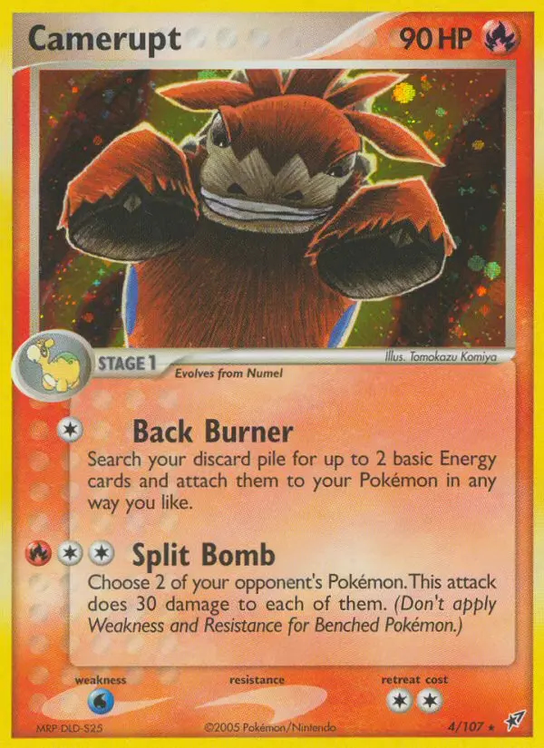 Image of the card Camerupt