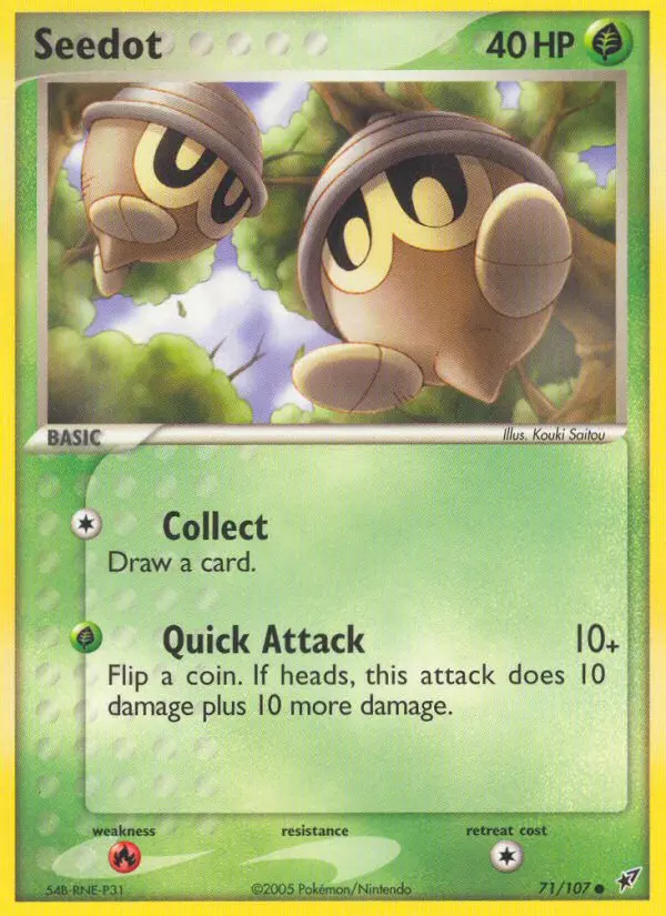 Image of the card Seedot