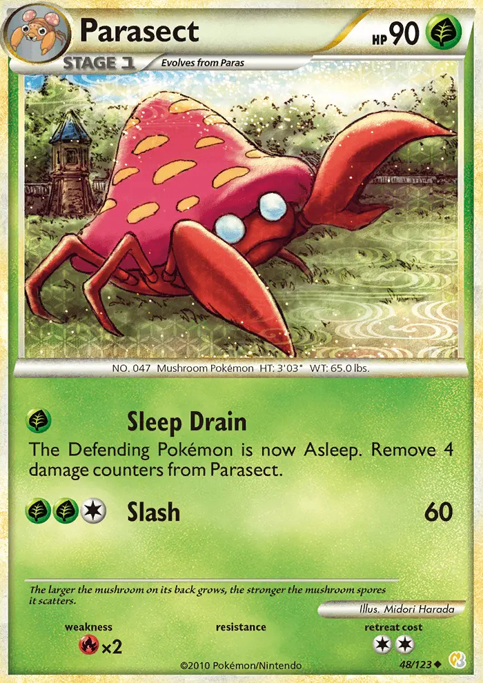 Image of the card Parasect