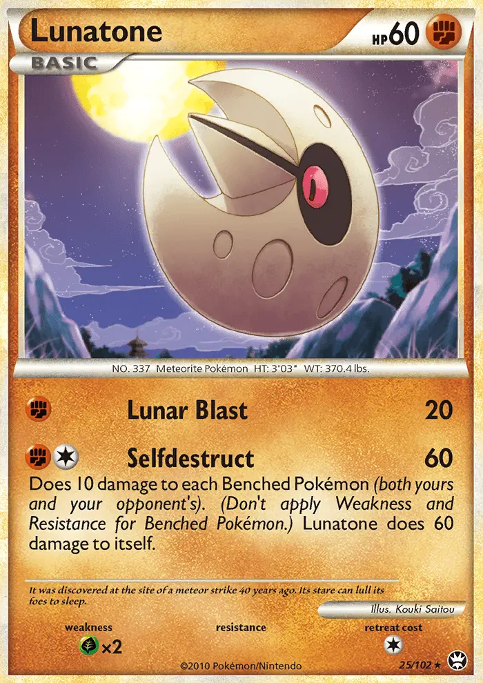 Image of the card Lunatone