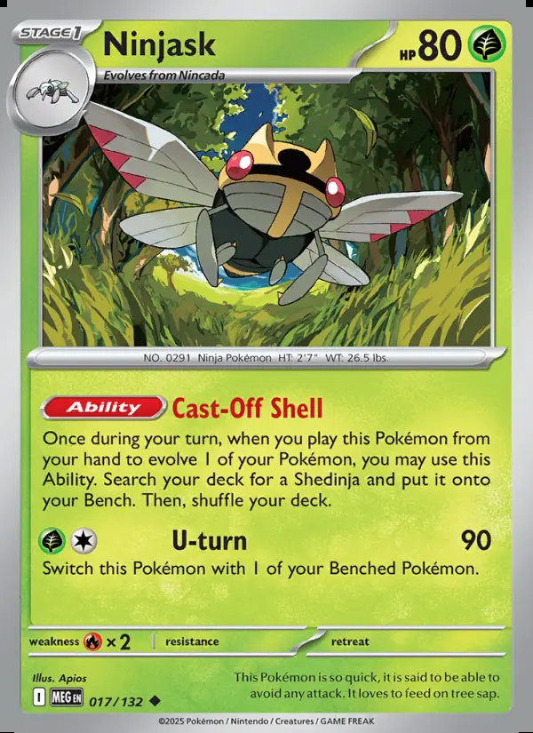 Image of the card Ninjask