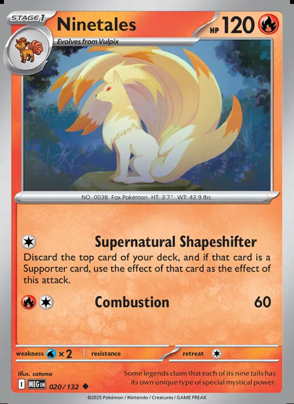 Image of the card Ninetales