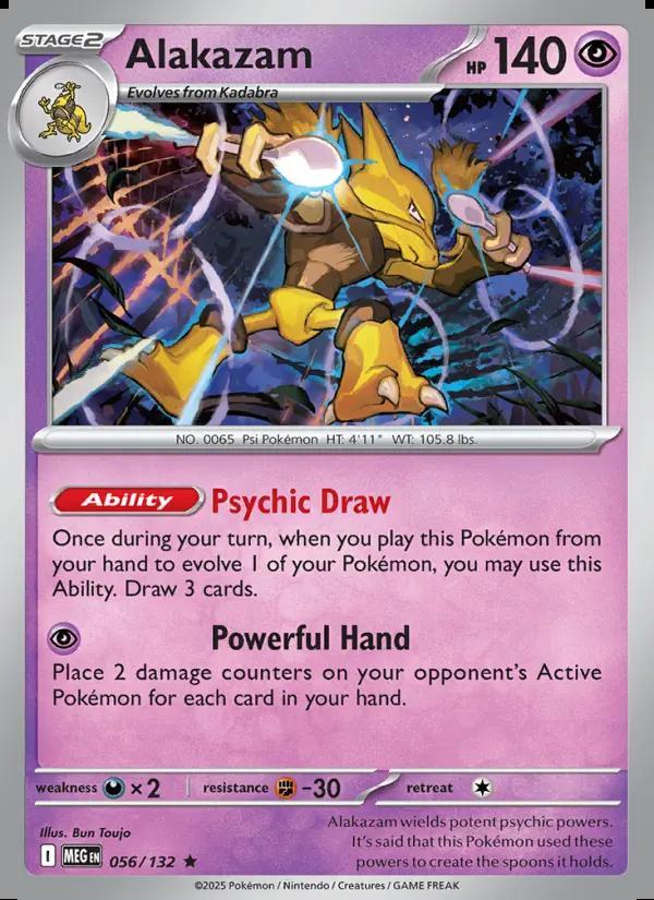 Image of the card Alakazam