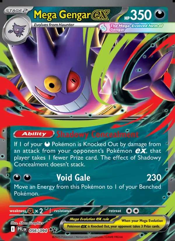 Image of the card Mega Gengar ex