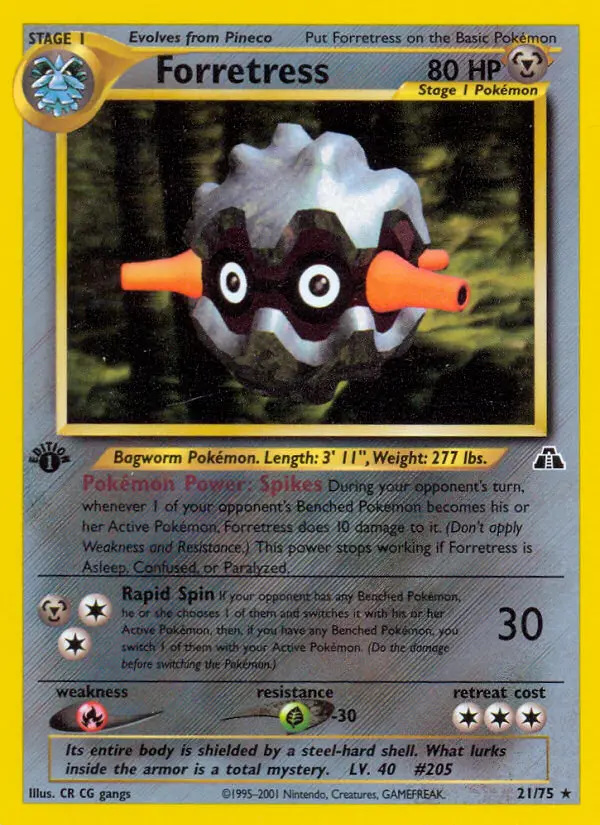 Image of the card Forretress