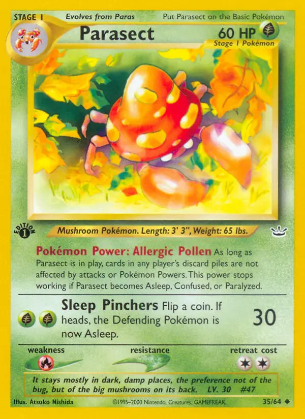 Image of the card Parasect