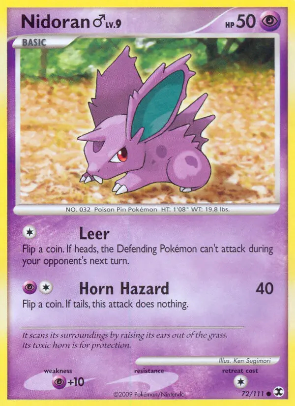 Image of the card Nidoran♂