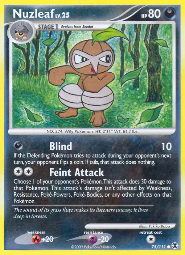 Image of the card Nuzleaf