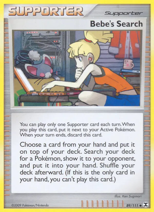 Image of the card Bebe's Search