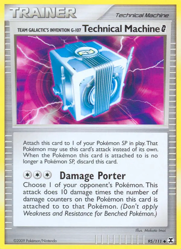 Image of the card Team Galactic's Invention G-107 Technical Machine