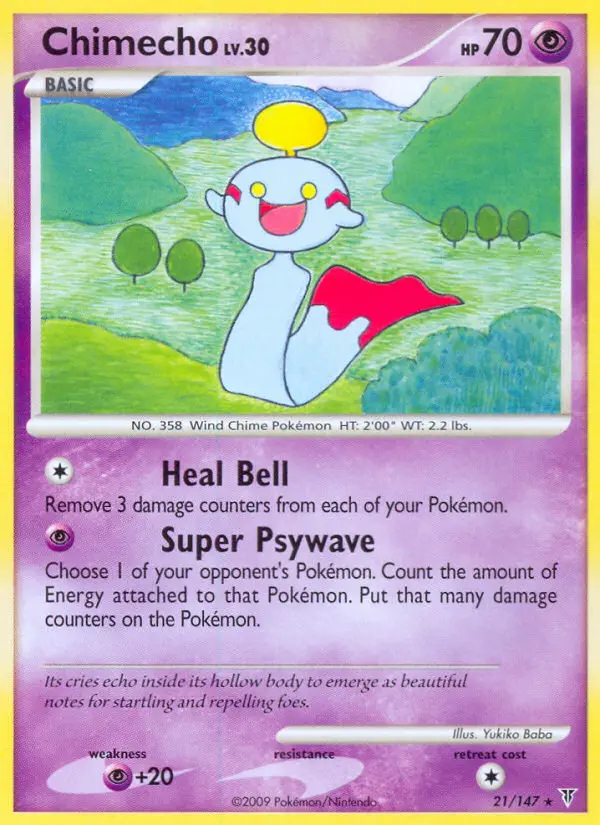 Image of the card Chimecho