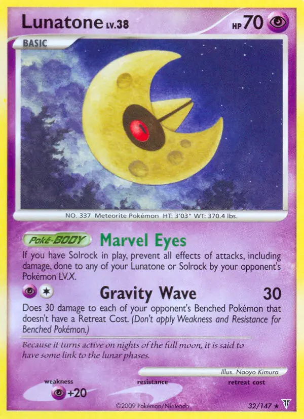 Image of the card Lunatone