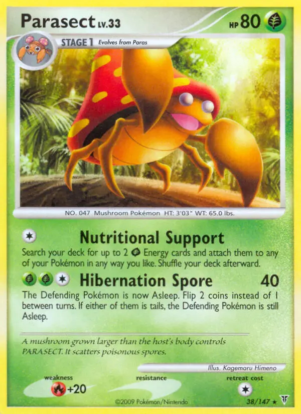 Image of the card Parasect