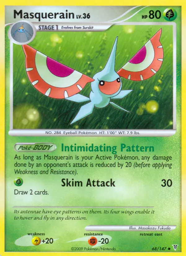 Image of the card Masquerain