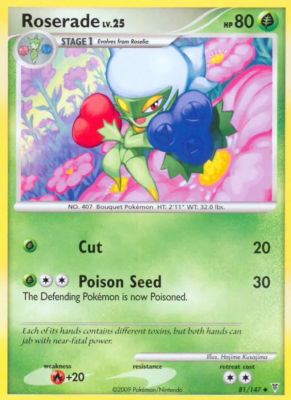 Image of the card Roserade