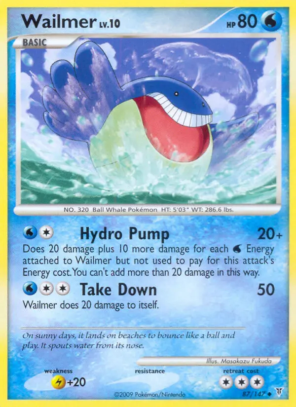 Image of the card Wailmer
